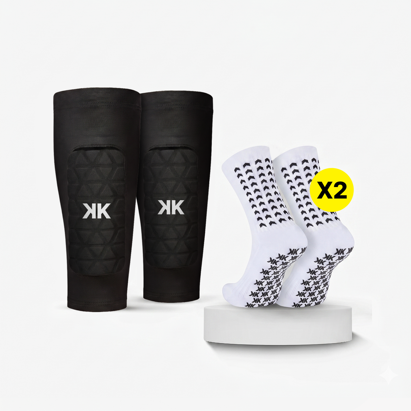 Shin Pads Sleeve Bundle