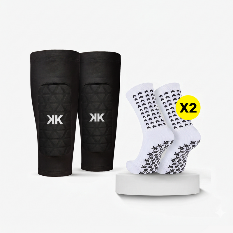 Shin Pads Sleeve Bundle